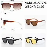 Unisex Square Lens Sunglass