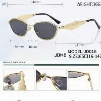 UV400 Metal Frame Women's Sunglass