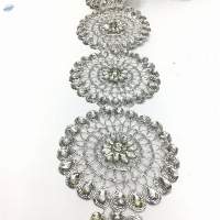 Silver Cut Work Lace