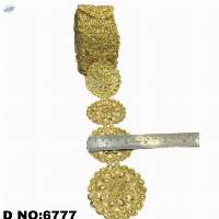 Fancy Handwork Butta Cut Work Lace