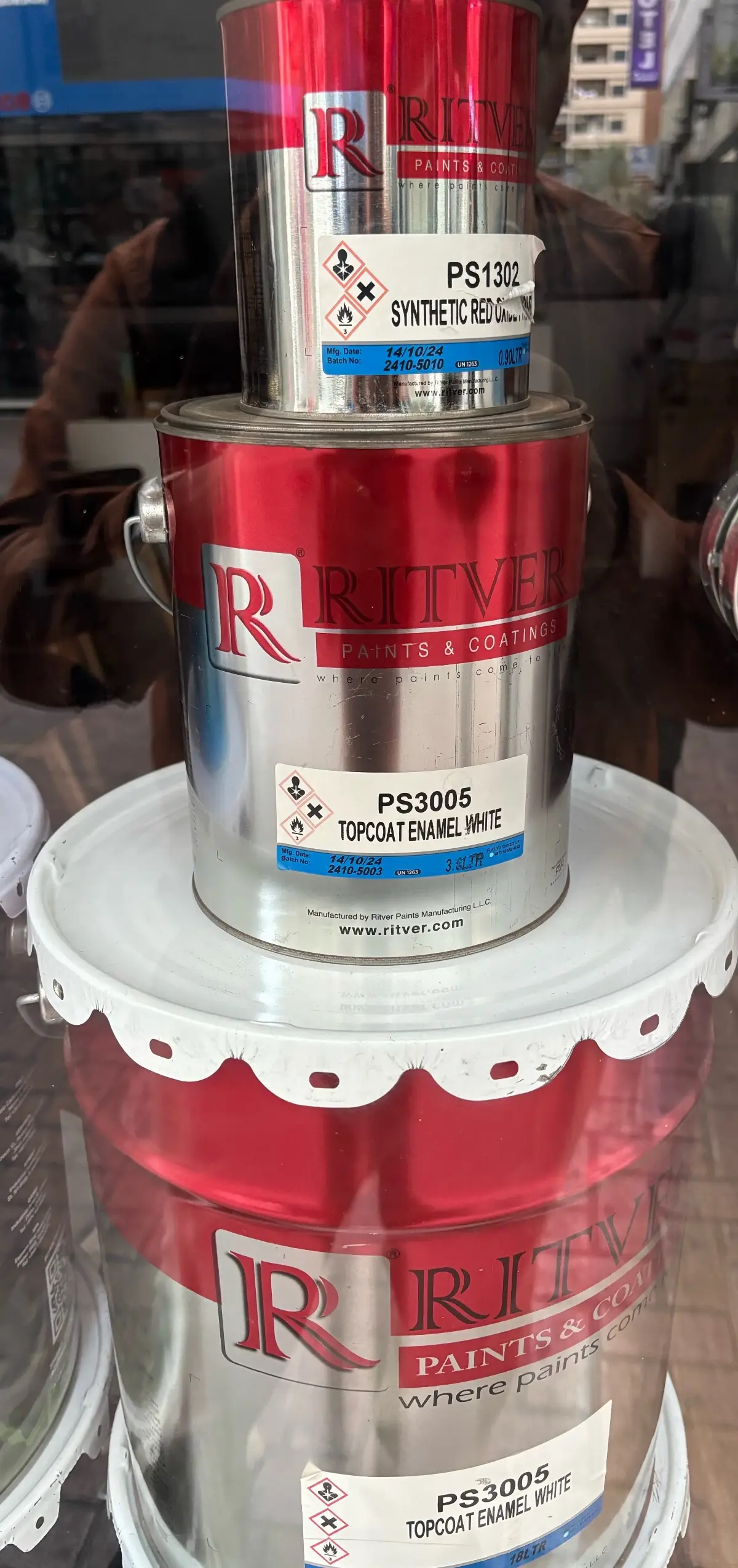 Synthetic Enamel Top Coat Metal