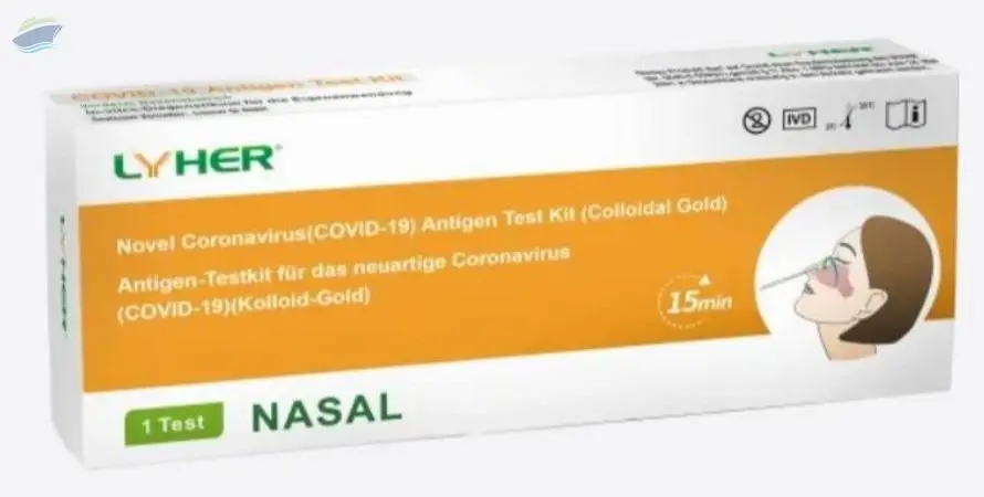 LYHER Covid-19 Test, Single Pack OTG  1.70