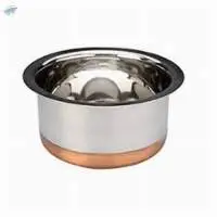 Stainless Steel Copper Round Bottom Tope