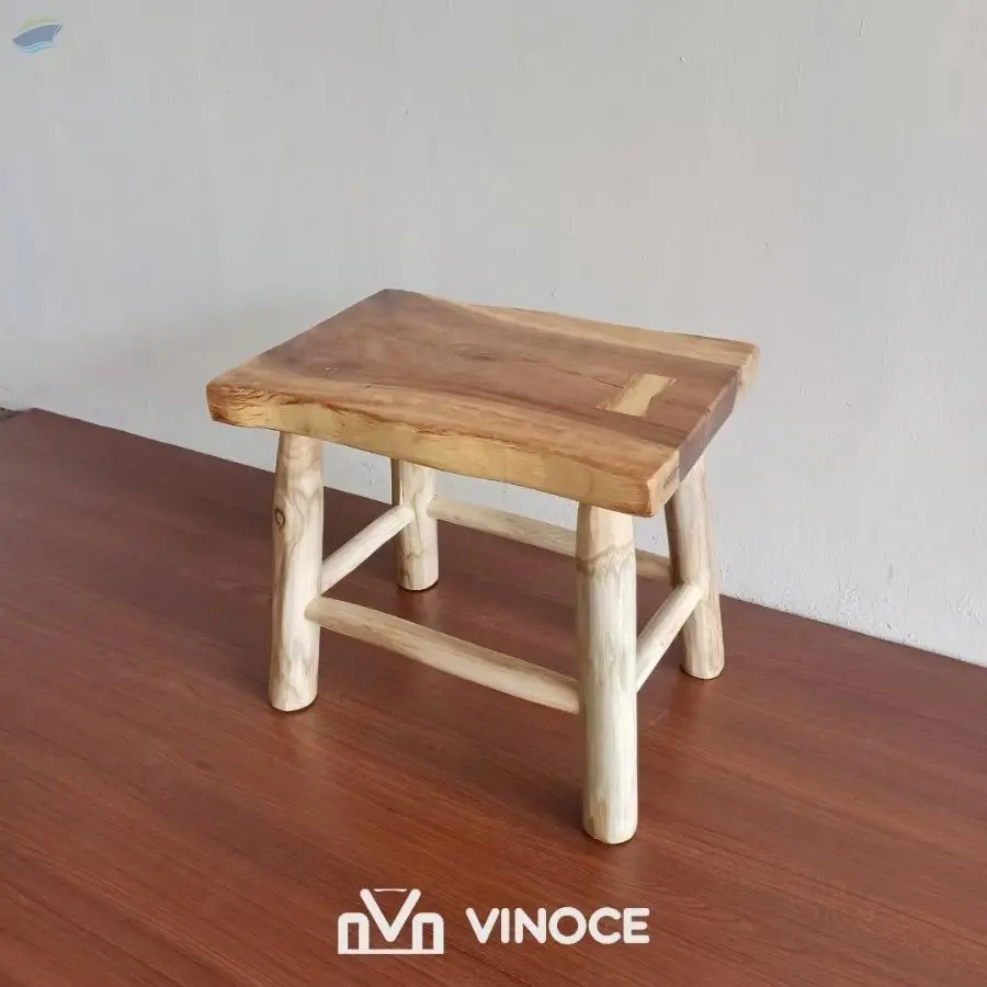 Suar & Teak Wood Furniture Branch Stool