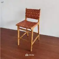 Leather Furniture Brown Barchair