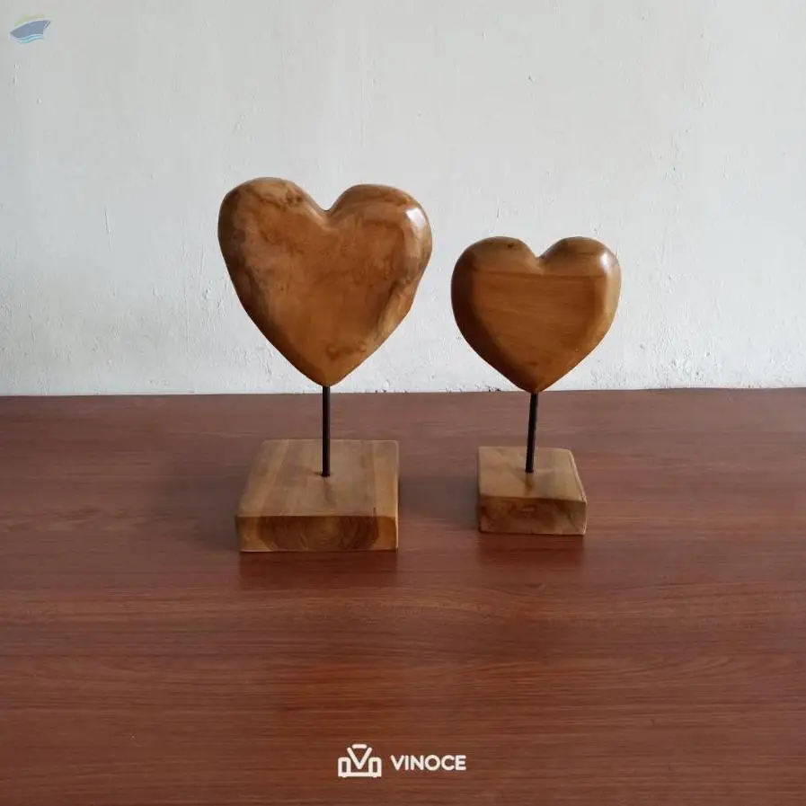 Teak Home Decor Love Set