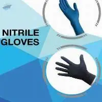 BioTech BLACK color Nitrile Gloves