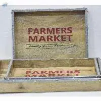 Wood Kitchen Serving Tray Set Of 3