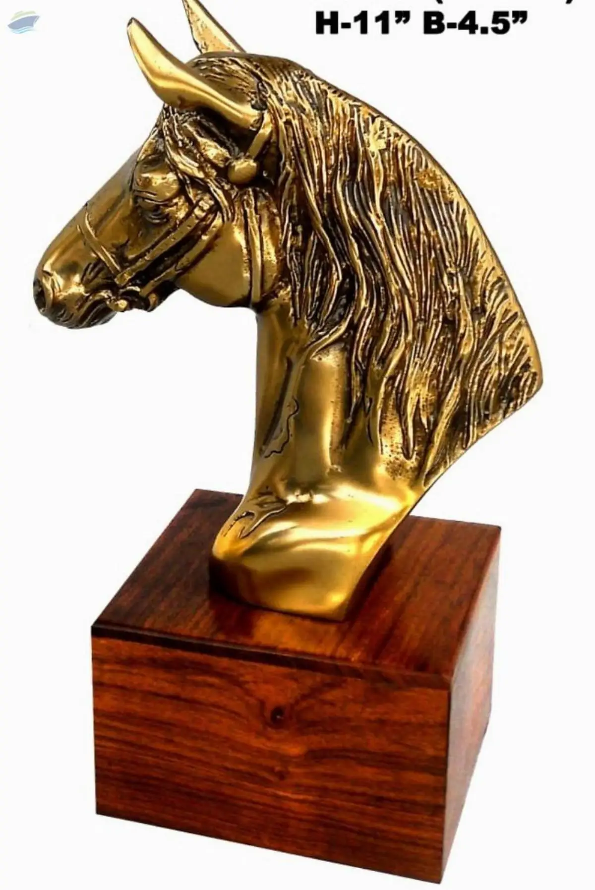 Fengshui Brass Metal Horse Figurine