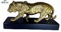 Cast Metal Fengshui Tiger Animal Figurine