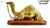 Cast Metal Fengshui Camel Animal Figurine
