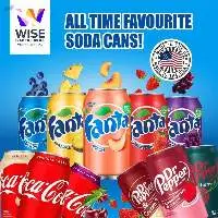 US Fanta - Coca Cola - Dr Pepper