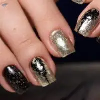 High-Gloss Nail Glitter Gel