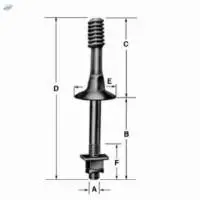 High Votage Steel Pin