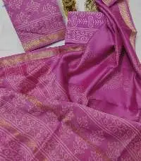 Maheshwari Silk Fabric For Suit, Dress