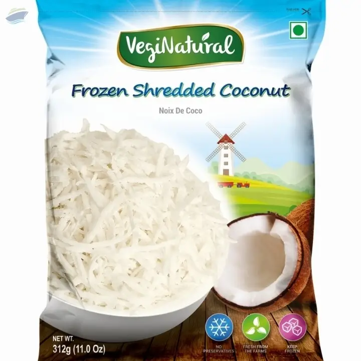 IQF Shreded and Grated Coconut