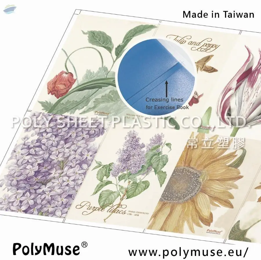 PP Sheets For Note Book Cover