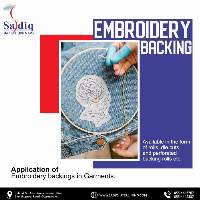 Embroidery Backing