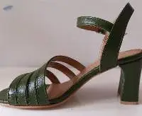Leafy Green Ladies Sandals