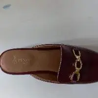 Cactus Leather One Black Bellarina Belly Shoe