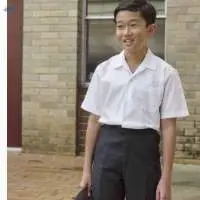 Short Sleeve Shirt With Open Neck Collar