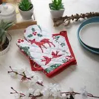 Xmas Printed Kitchen Linen