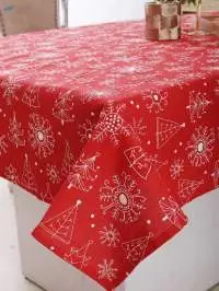 Xmas Printed Table Linen