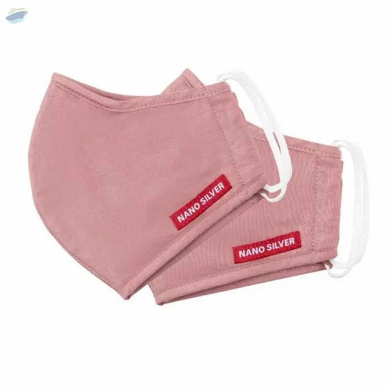 Nano Silver Pink Adult Mask 2 PACK