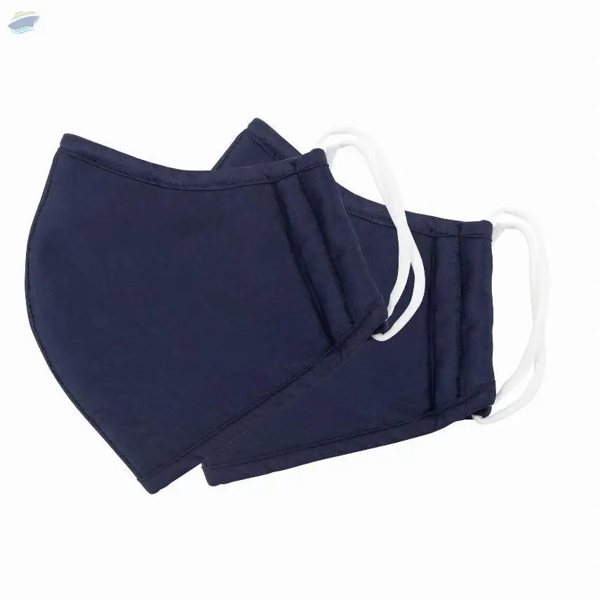 Nano Silver Navy Adult Mask 2 PACK