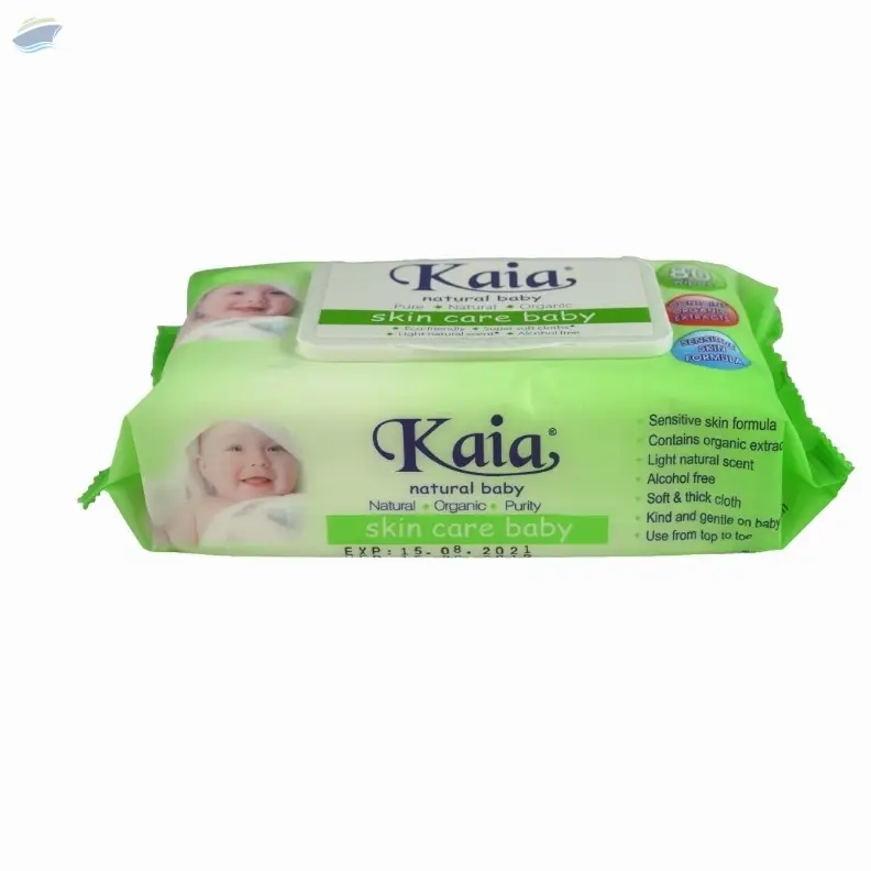 Kaia Green 80 Wipes