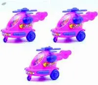 3pcs barbi heli toy