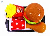 Chicken burger set