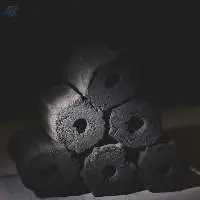 Hexagonal Charcoal Briquette