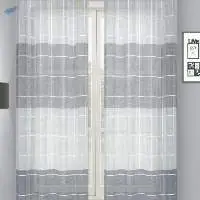 Polyester Linen Voile Grommet Curtain