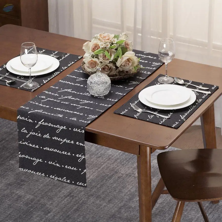 Polyester Printed Cotton Table Runner