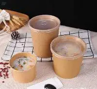 Soup Box In Brown Kraft 12oz