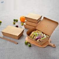 Kraft Paper Bento Lunch Container