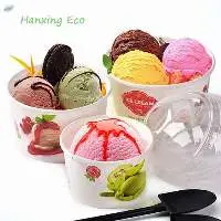 Ice Cream Bowl Cup Tube In Paper