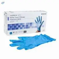 Wholesales Medical Nitrile Gloves Blue Powder