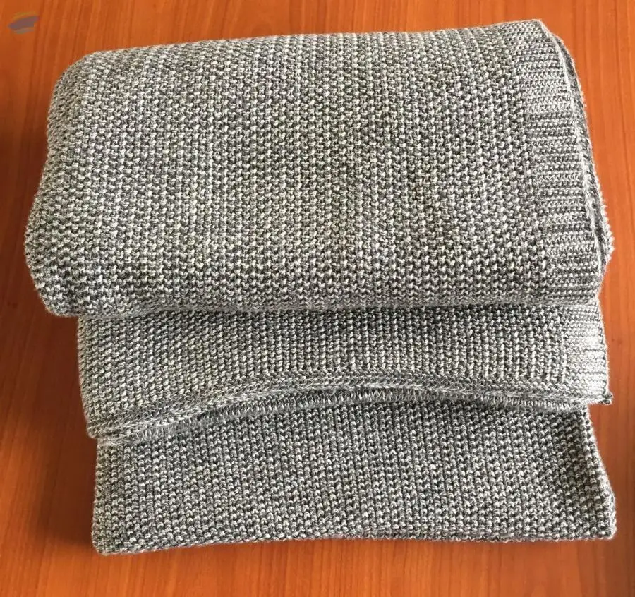 100% Organic Cotton Knitted Throws