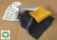 GOTS Certified Knitted Dishcloths
