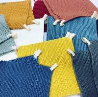 100% Organic Cotton Knitted Pot Holder
