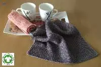 100% Organic Cotton Knitted Cleaning Cloths