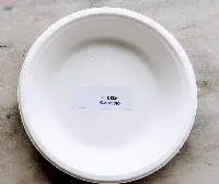 Plain Biodegradable Round Plates