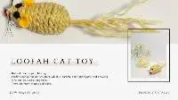 Loofah Pet Toy - 100% Natural Pet Bed