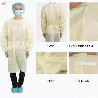Ultrasonic Isolation Gown Medical SMS gown
