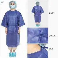 PP+PE Coated Isolation Gown