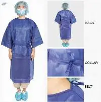 Short Sleeve Isolation Gown