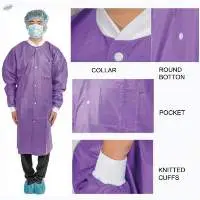 Disposable Isolation Gowns PP