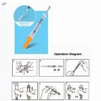 Safety Insulin Syringe With Restractable Needle
